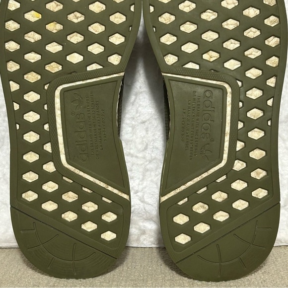 Adidas Mens NMD XR1 Olive Camo Ultraboost Running Athletic Sneakers Shoes SZ 9.5 - Picture 10 of 11